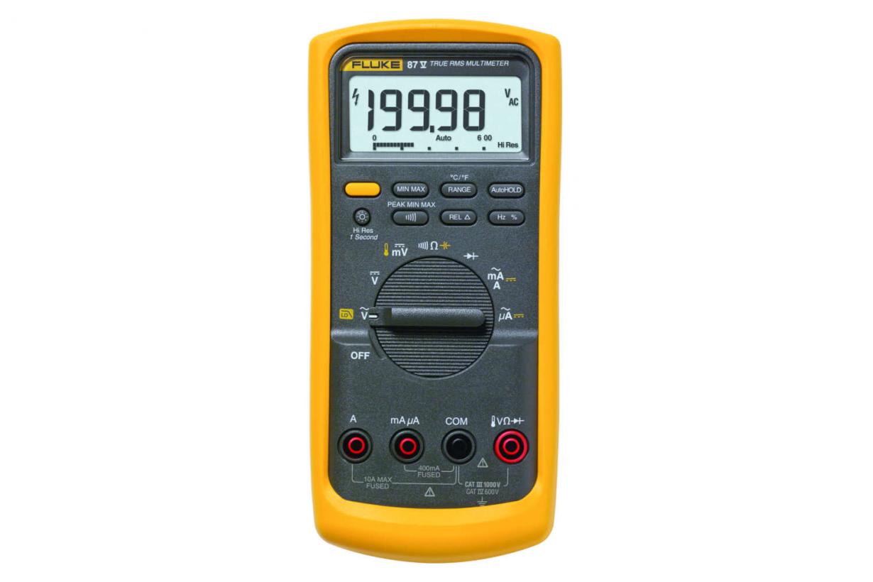 มัลติมิเตอร์อุตสาหกรรม fluke 87v